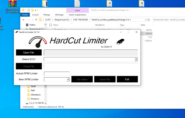 Logiciel Tuning Automobile 6-en-1 – HardCut Diesel & Essence, Pop & Bang, Vmax Off, Launch Control