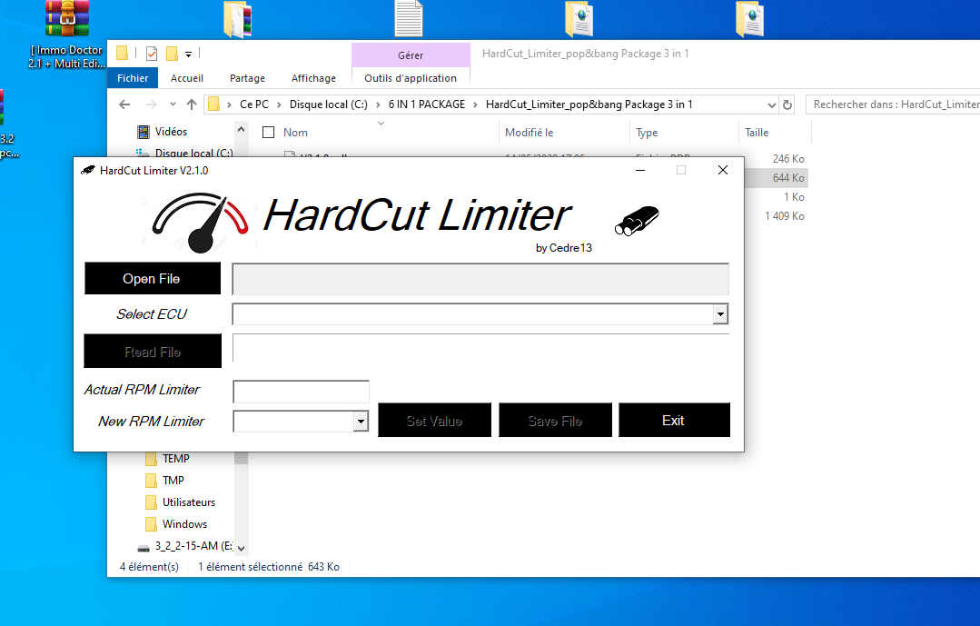Logiciel Tuning Automobile 6-en-1 – HardCut Diesel & Essence, Pop & Bang, Vmax Off, Launch Control