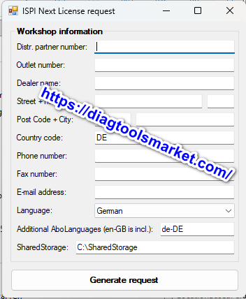 ISPI Next générateur de licence pour ISTA+ 4.58.10 – Image 3