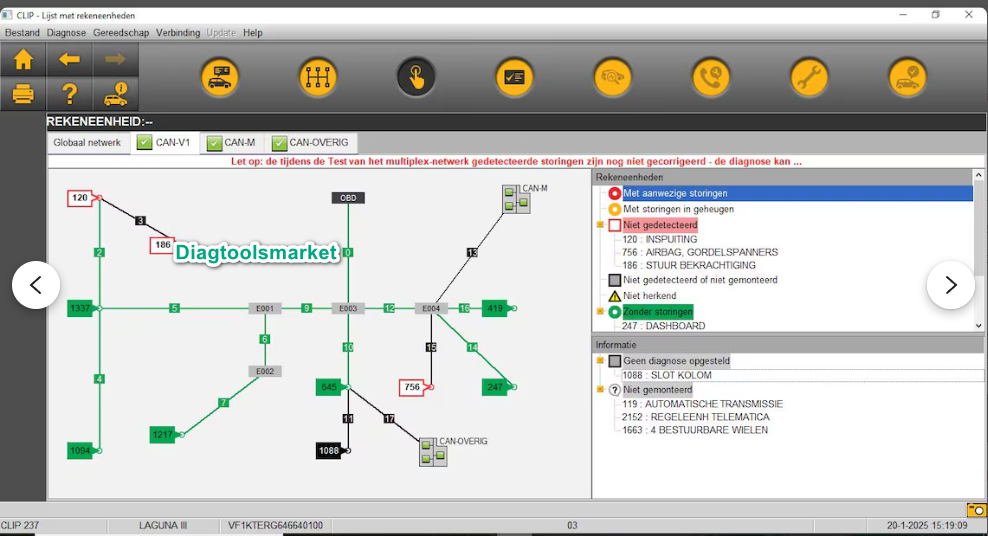 🔧 Renault CAN Clip V240 – Logiciel Diagnostic Renault & Dacia – Image 2
