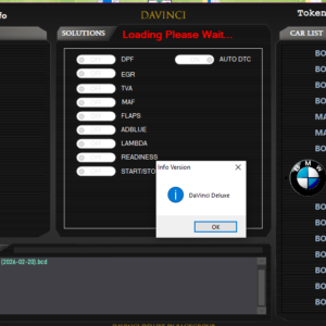 DaVinci Deluxe 10.35 – Logiciel Reprogrammation ECU DPF EGR AdBlue OFF+ Stage 1