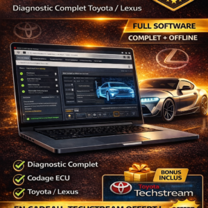 TOYOTA ISTA 4.48.34 – Diagnostic Complet & Programmation Toyota / Lexus