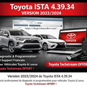 TOYOTA ISTA 4.39.34 – Diagnostic Professionnel Toyota / Lexus (2023/2024)