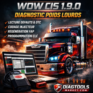 Wurth WOW CIS 1.9.0 – Logiciel Diagnostic Poids Lourds Camion Bus Utilitaire