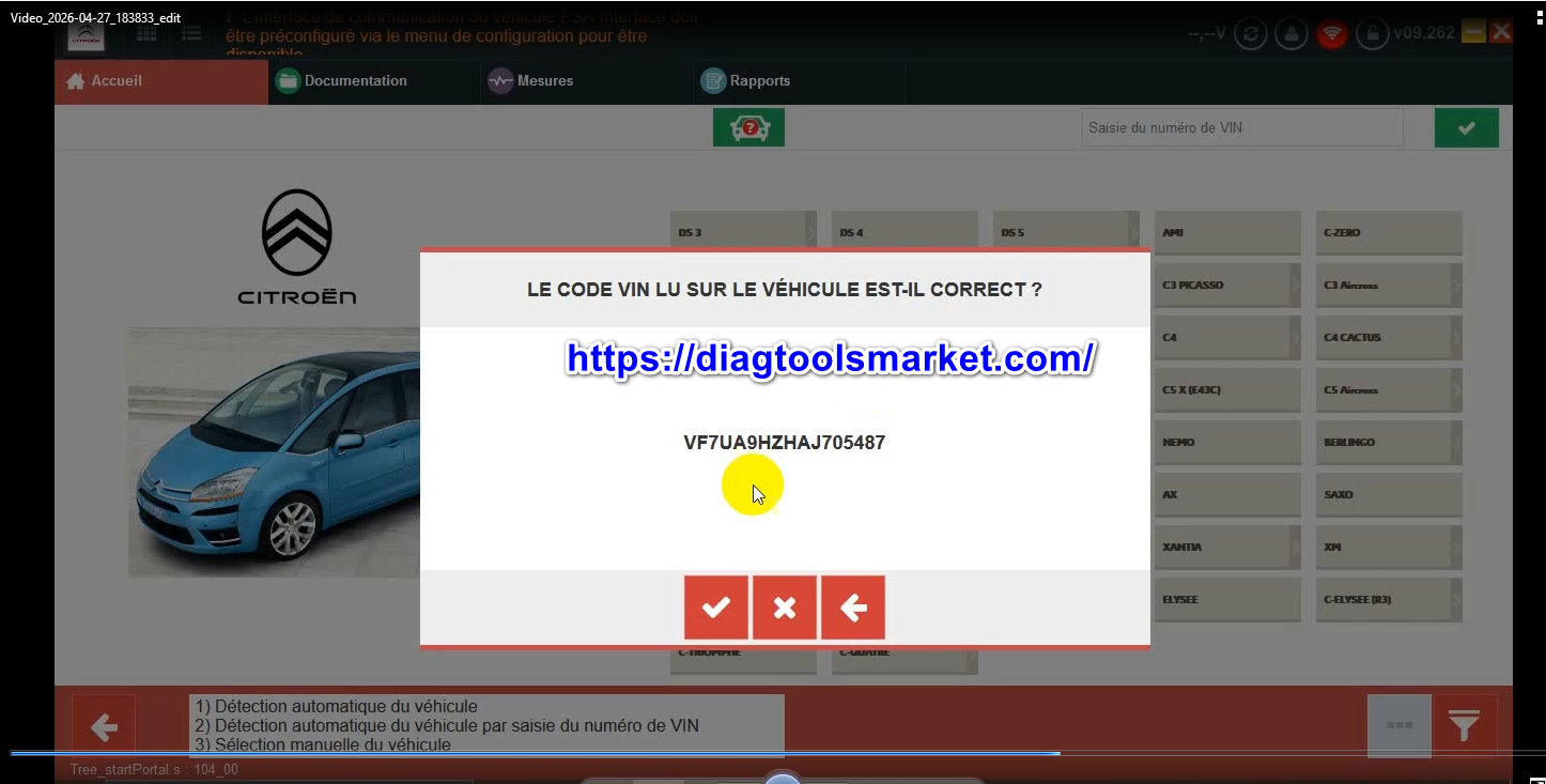 Diagbox 9.262 (2026) – Logiciel Diagnostic Peugeot Citroën DS Opel – Version Offline – Image 3