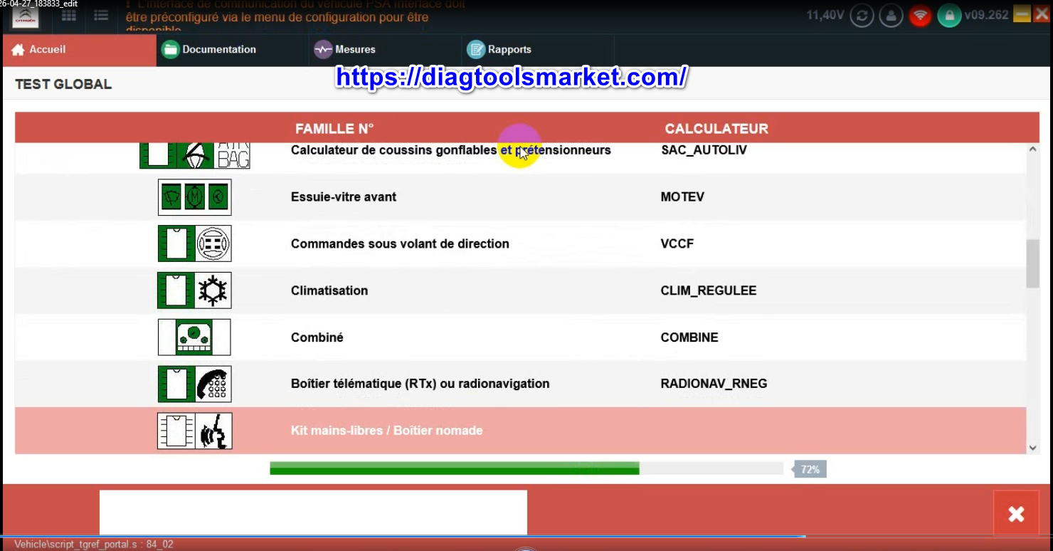 Diagbox 9.262 (2026) – Logiciel Diagnostic Peugeot Citroën DS Opel – Version Offline – Image 4