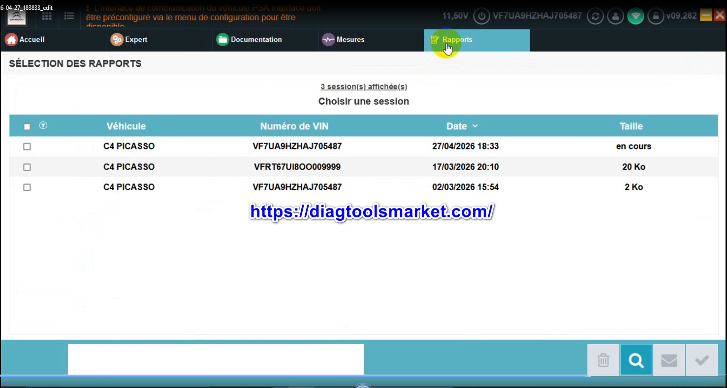 Diagbox 9.262 (2026) – Logiciel Diagnostic Peugeot Citroën DS Opel – Version Offline – Image 5