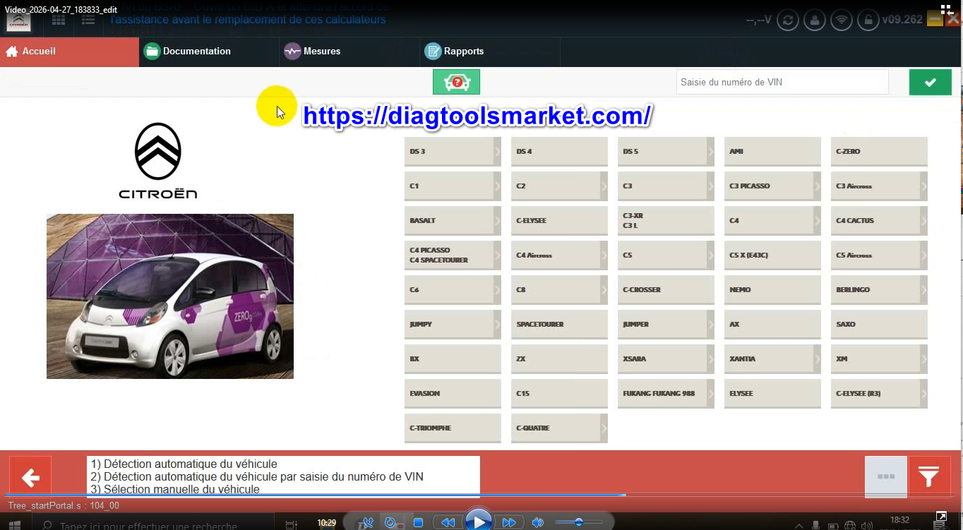 Diagbox 9.262 (2026) – Logiciel Diagnostic Peugeot Citroën DS Opel – Version Offline – Image 8