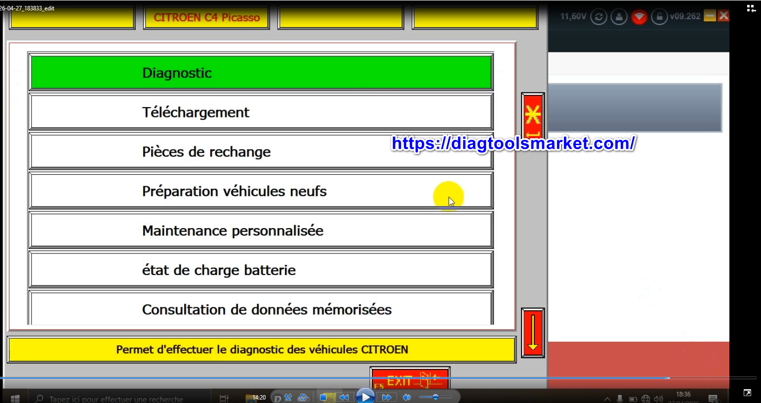Diagbox 9.262 (2026) – Logiciel Diagnostic Peugeot Citroën DS Opel – Version Offline – Image 7