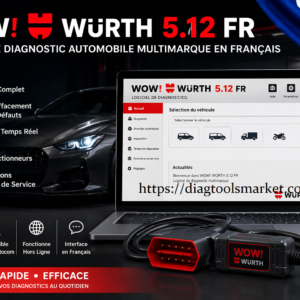 WOW Würth 5.12 FR – Logiciel de Diagnostic Automobile Multimarque en Français (Compatible Delphi / Autocom)