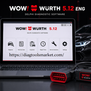 WOW Würth 5.12 ENG – Logiciel Diagnostic Auto Multimarque (Delphi / Autocom Compatible)