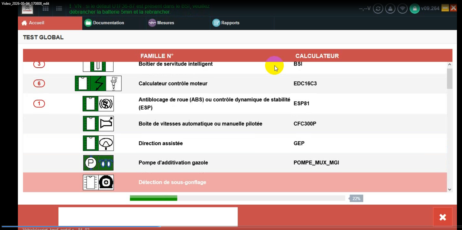 Logiciel Diagbox 9.264 Original Offline – Diagnostic Complet Peugeot Citroën DS Facile à Installer – Image 5