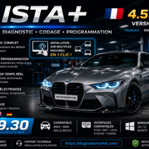 ISTA+ 4.59.30 FR Logiciel de diagnostic BMW autonome