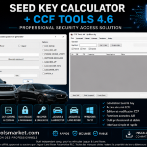Seed Key Calculator + CCF Tools 4.6 – Land Rover & Jaguar Security Access Tool