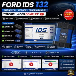 Ford IDS 132 + Patch PassThru (Autroniq A100 / A200 / Ford VCM III/VXDIAG)