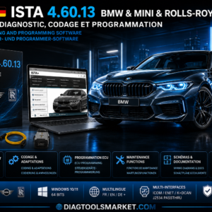 ISTA+ 4.60.13 🇫🇷 🇬🇧 🇩🇪 BMW MINI Rolls-Royce – Diagnostic, Codage, Programmation Windows 10 & 11
