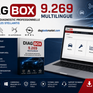 Diagbox 9.269 Multilingue - Diagnostic Peugeot, Citroën, DS & Opel – Windows 10/11