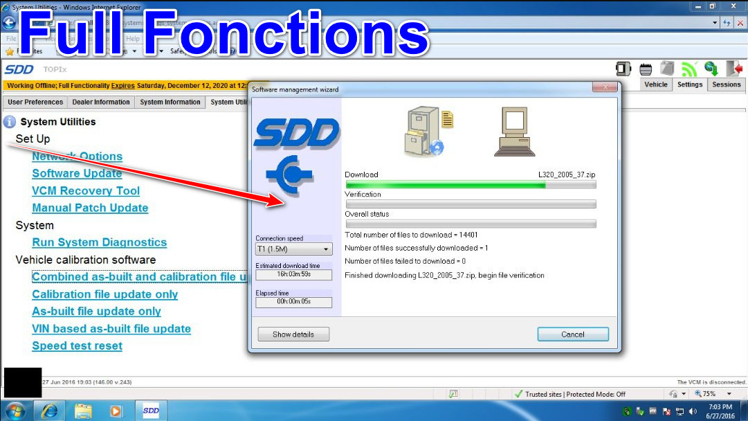 JLR SDD 169 Full Fonctions – Diagnostic Jaguar Land Rover – Image 2